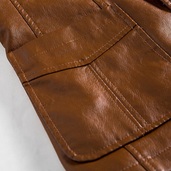 Antonio™ velvet - Classic Leather Jacket