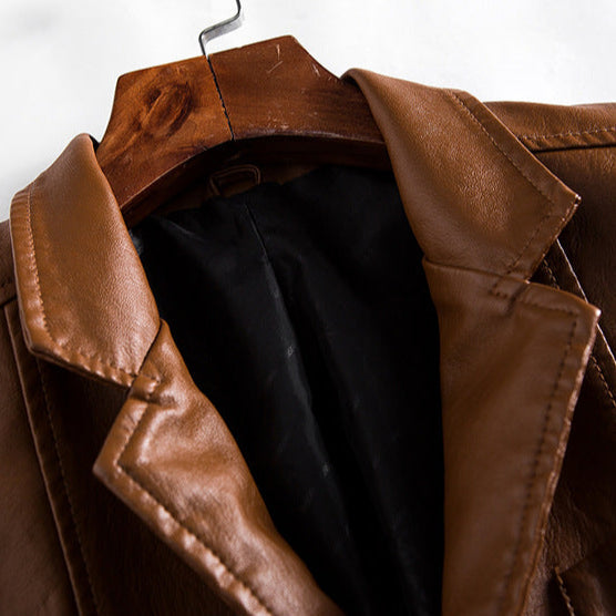 Antonio™ velvet - Classic Leather Jacket