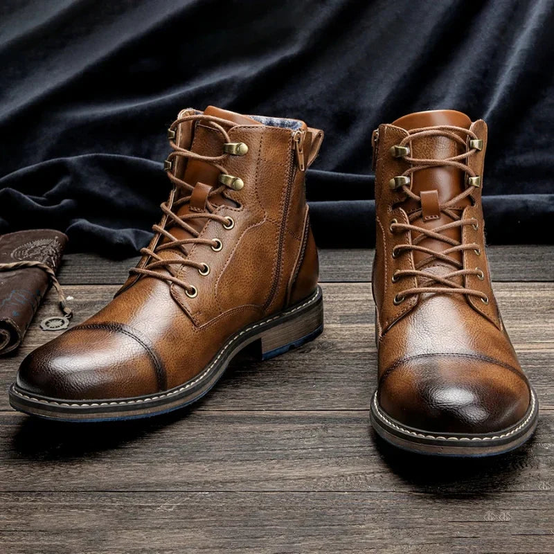 Aaron™ | Men's Leather Boots
