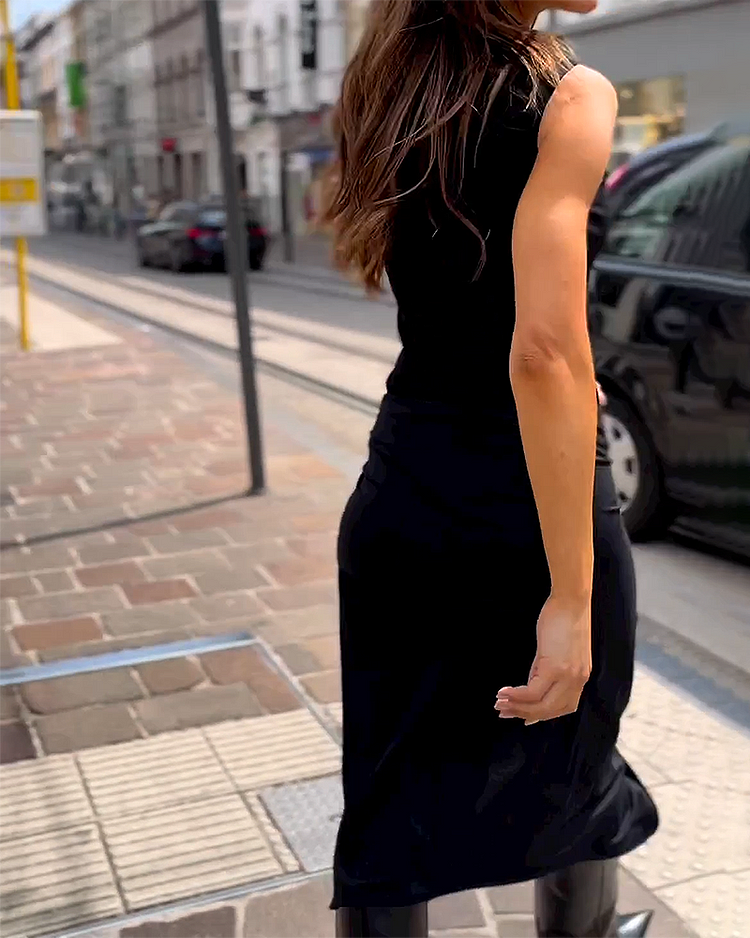 ARIANA™ | Sleeveless Maxi Dress