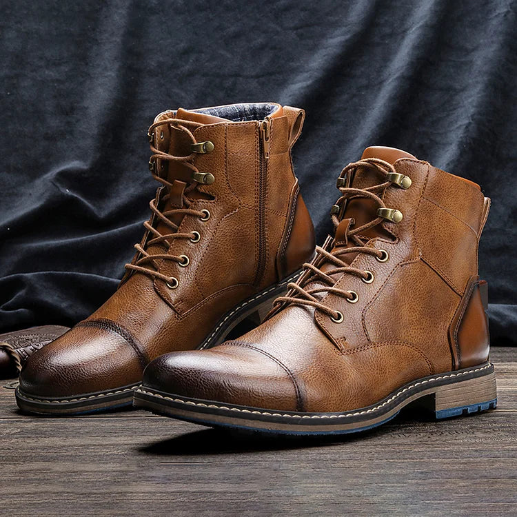 Aaron™ | Men's Leather Boots