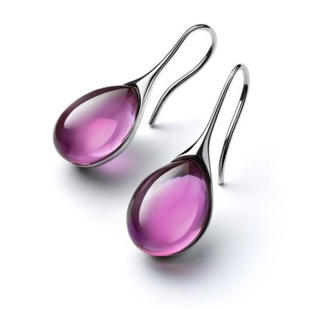 Madela™ - Gold & Silver Crystal Earrings