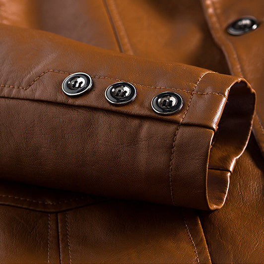 Antonio™ velvet - Classic Leather Jacket