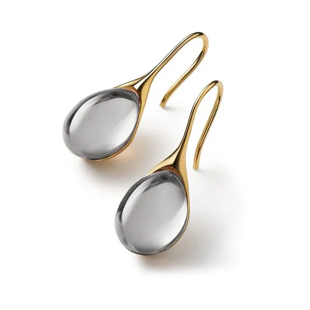 Madela™ - Gold & Silver Crystal Earrings