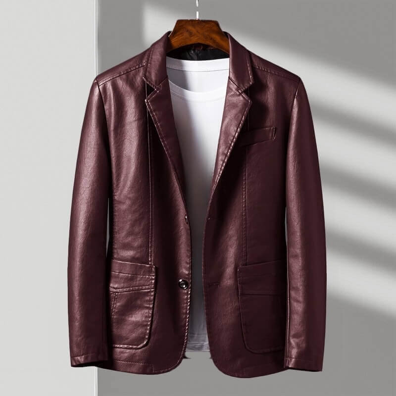 Antonio™ velvet - Classic Leather Jacket