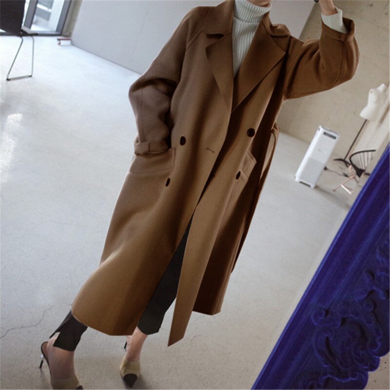 Clara™ - Women's Wool Trench Coat