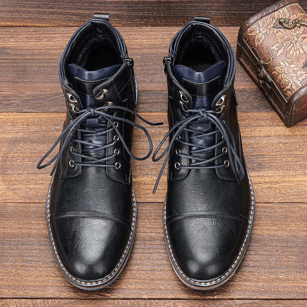 Aaron™ | Men's Leather Boots