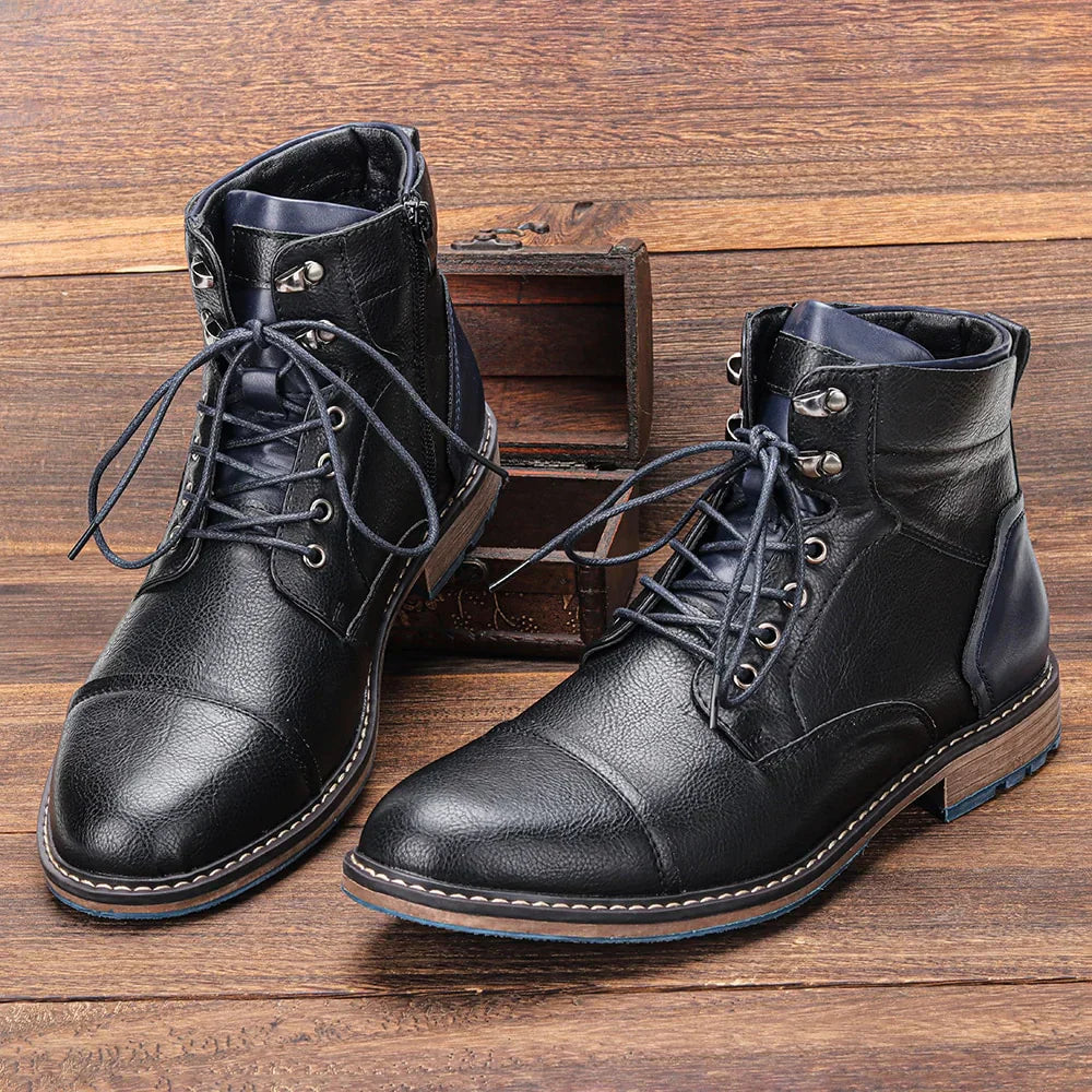 Aaron™ | Men's Leather Boots