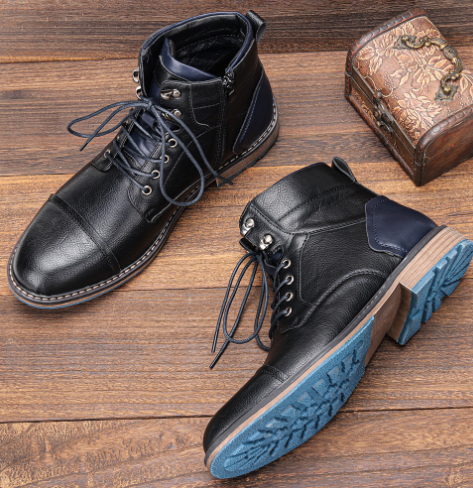 Aaron™ | Men's Leather Boots