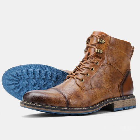 Aaron™ | Men's Leather Boots