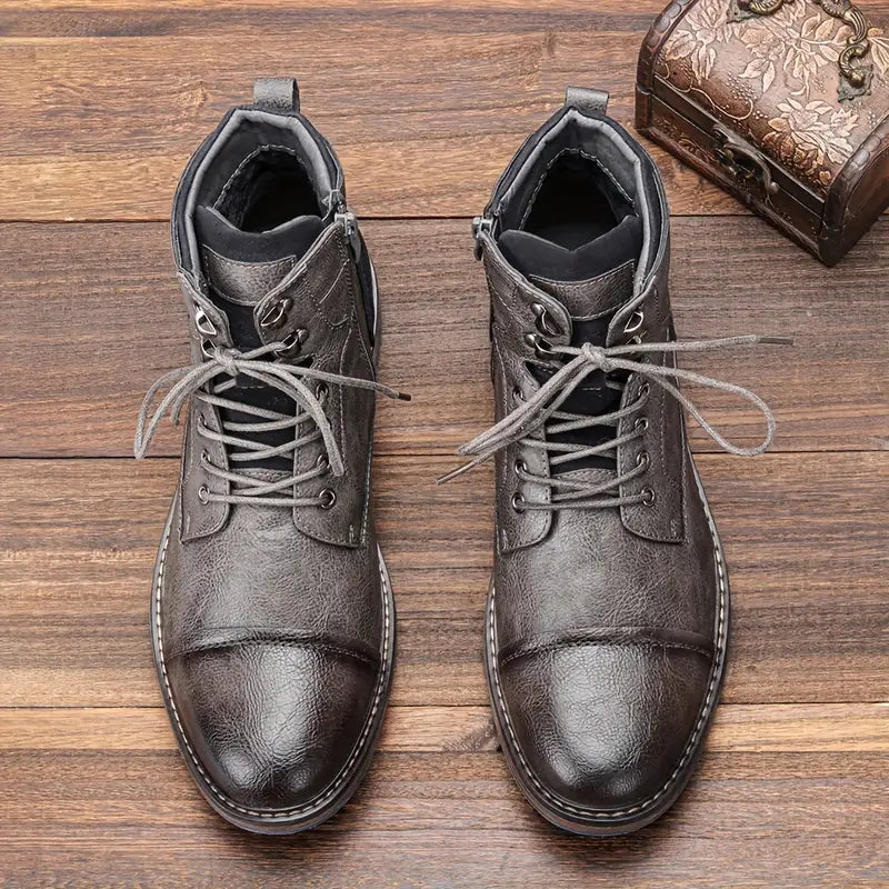 Aaron™ | Men's Leather Boots