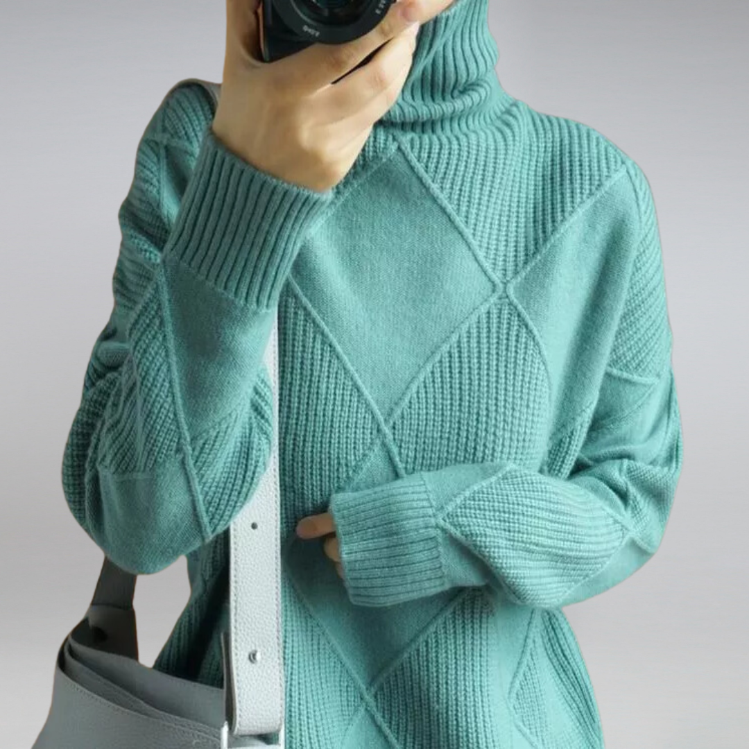 Amalia™- Cashmere Turtleneck Sweater