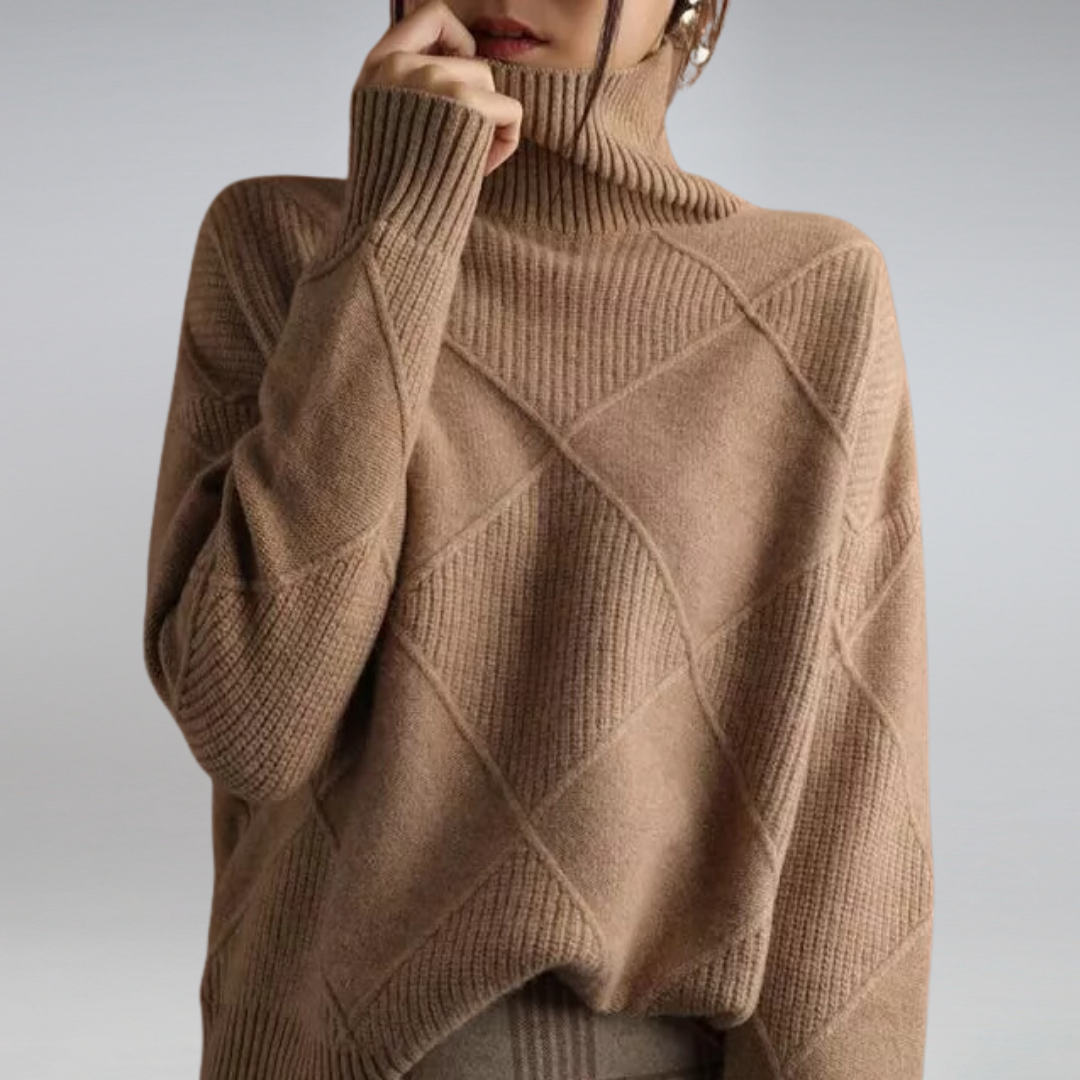 Amalia™- Cashmere Turtleneck Sweater