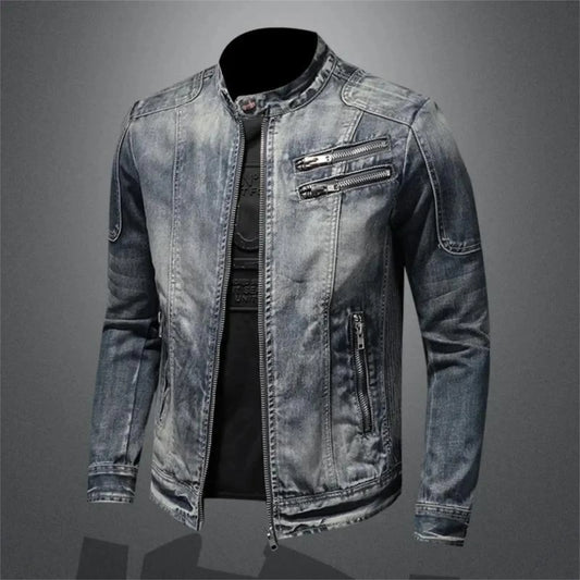 Gregoire | Biker Denim Jacket