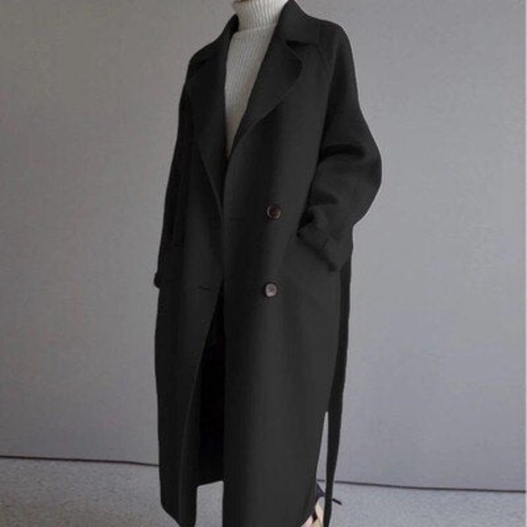 Clara™ - Women's Wool Trench Coat