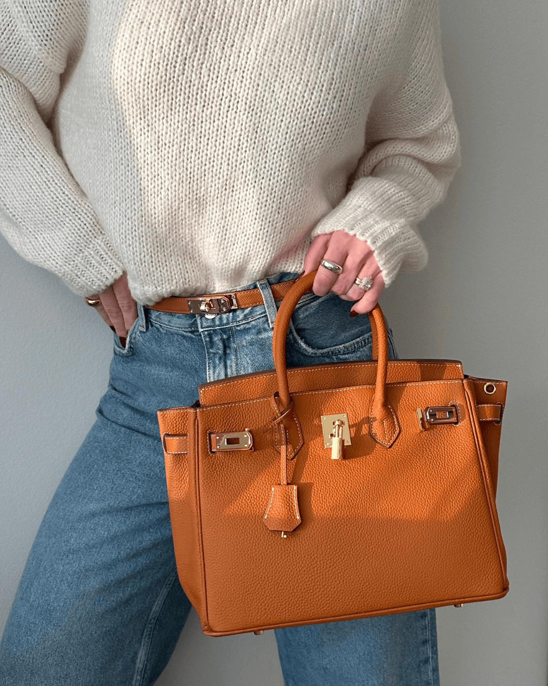 Harper - Luxurious leather handbag