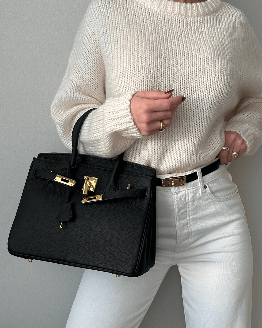 Harper - Luxurious leather handbag