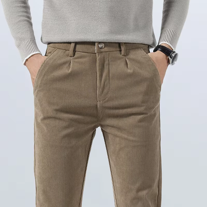 Nobel & Main | Elegant corduroy trousers