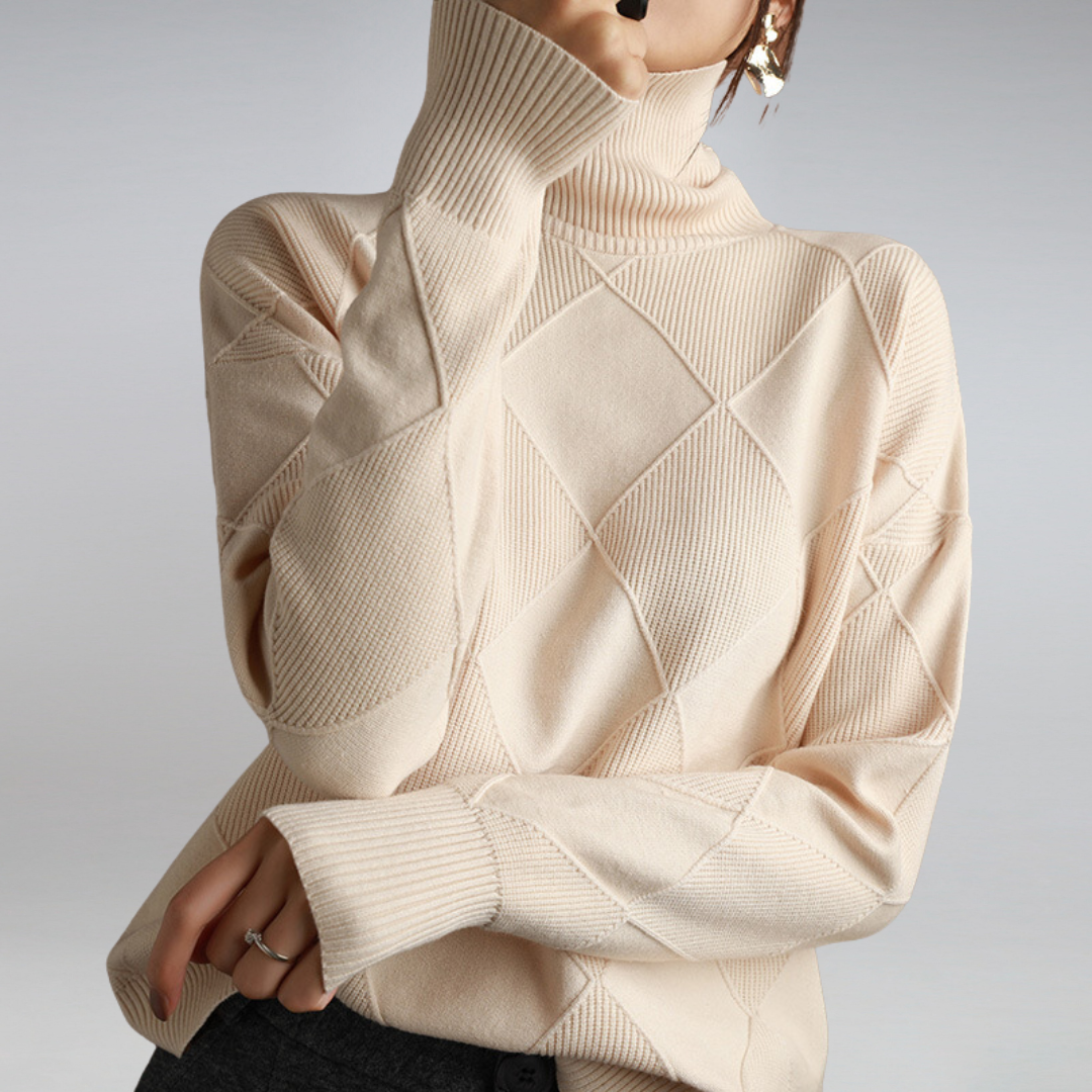 Amalia™- Cashmere Turtleneck Sweater