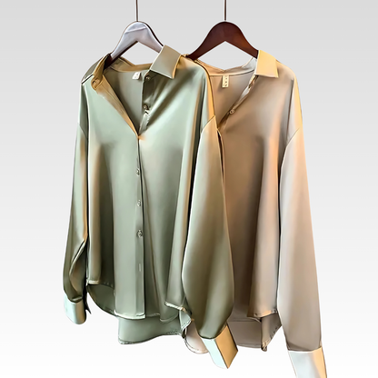 Mila | Satin Shirt for Women