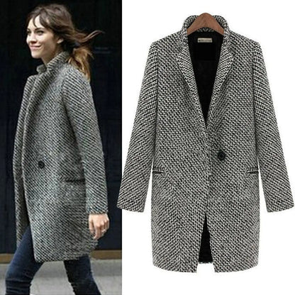 Cheska | Long Wool Coat