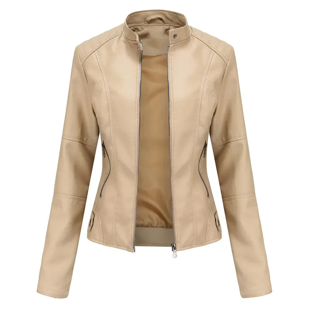 Jolien™ | Trendy leather jacket