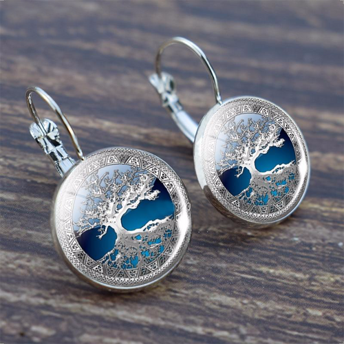 Eternal - Sterling Silver Tree of Life Earrings