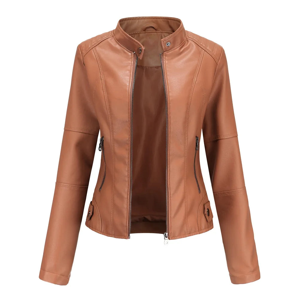 Jolien™ | Trendy leather jacket