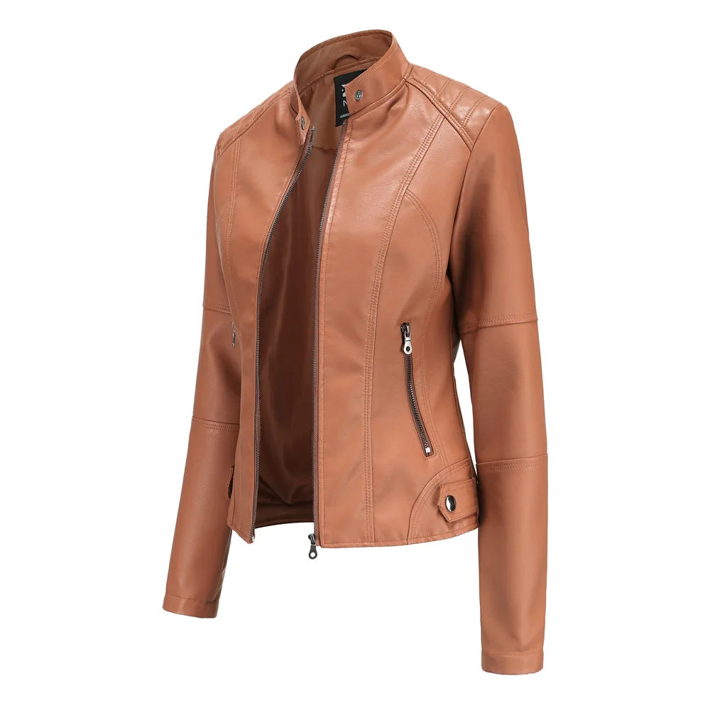 Jolien™ | Trendy leather jacket