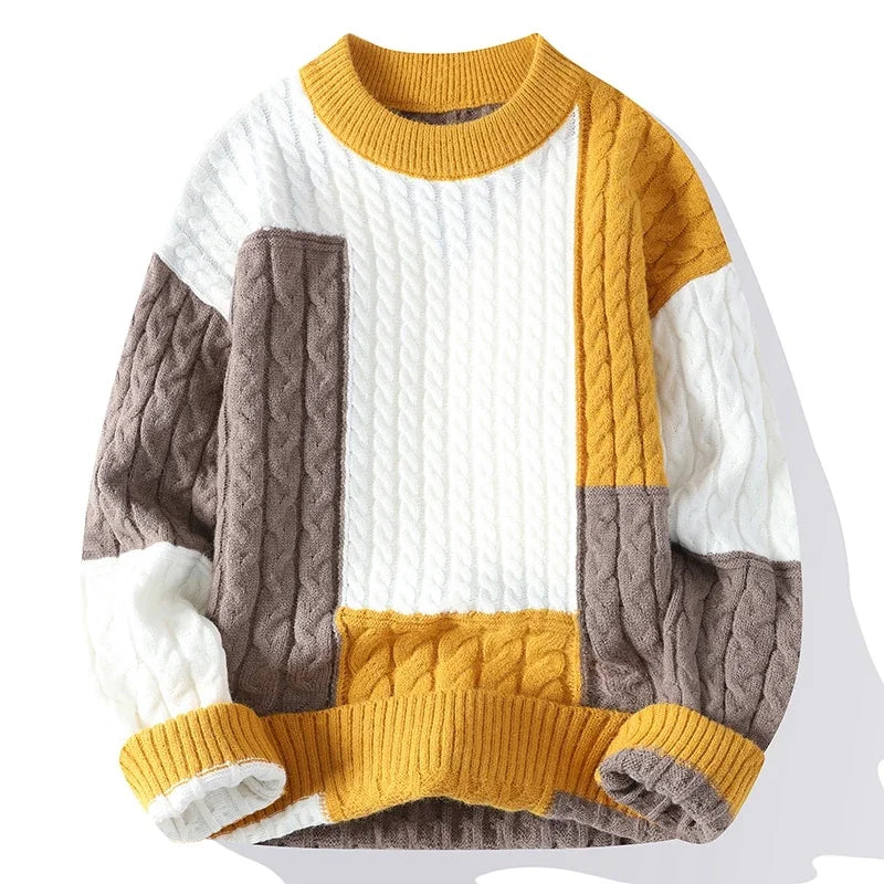 Harper™ | Casual Color-Block Sweater for Men