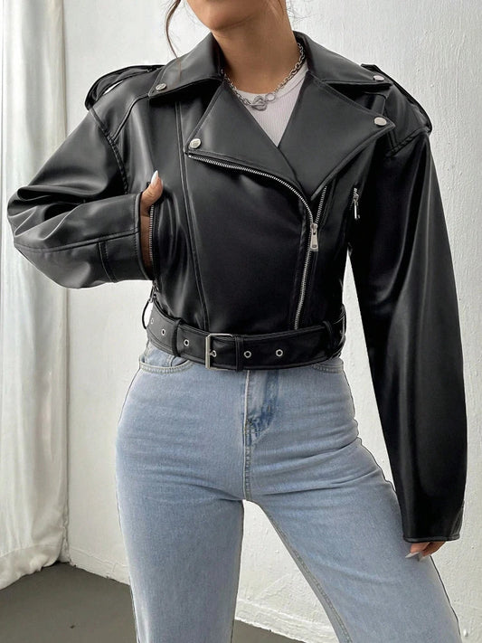 Yvette™ | Elegant and powerful leather jacket