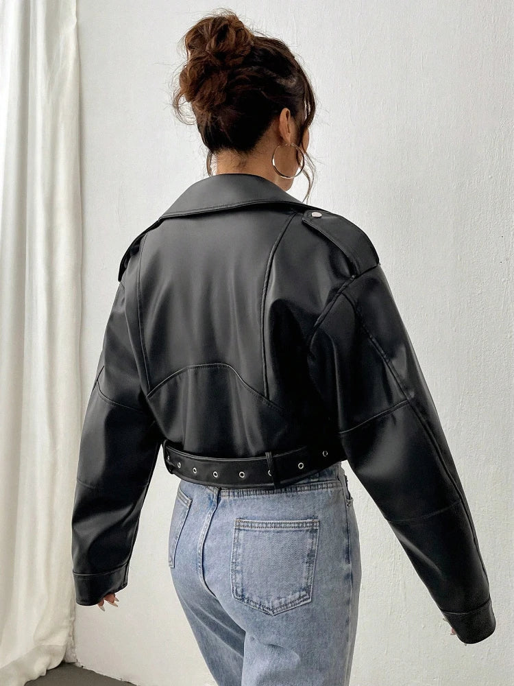 Yvette™ | Elegant and powerful leather jacket