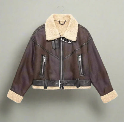 Pepijn™ | Fashionable leather jacket for women