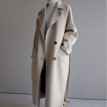 Clara™ - Women's Wool Trench Coat