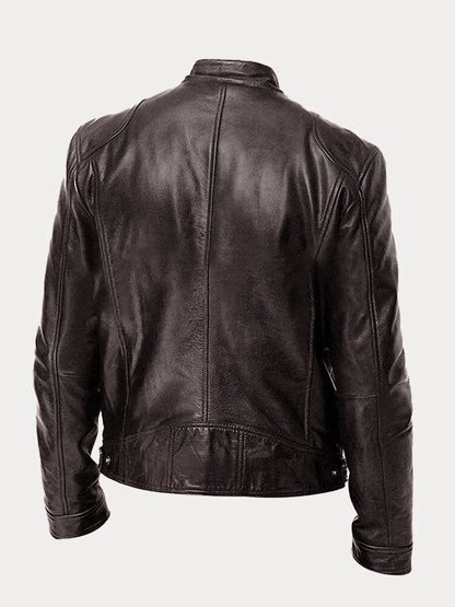 Daniele | Casual Leather Jacket for Men