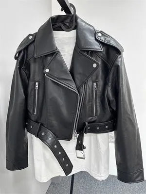 Rianne™ | Fashionable leather jacket