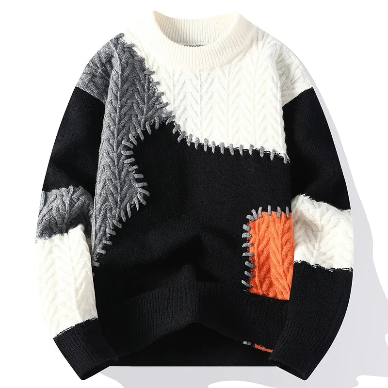 Harper™ | Casual Patchwork Sweater for Men