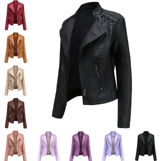 Guusje™ | Refined leather jacket