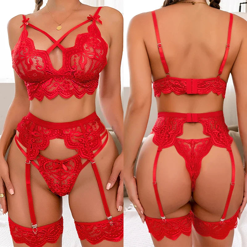 Mariana™ | 3-Piece French Lingerie Set