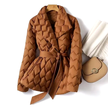 Marie - Quilted Trench Coat