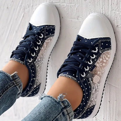 Luna™ | Women’s Stylish Lace-Up Sneakers