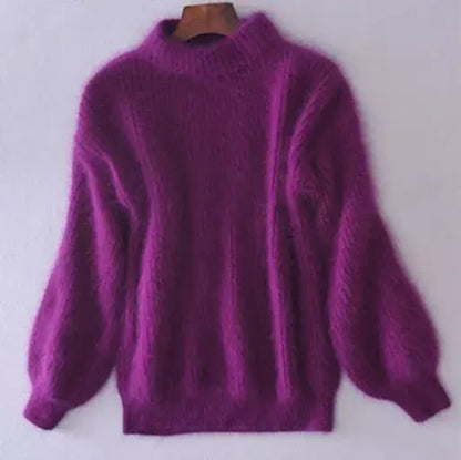 Emilie™ - Loose knit wool sweater