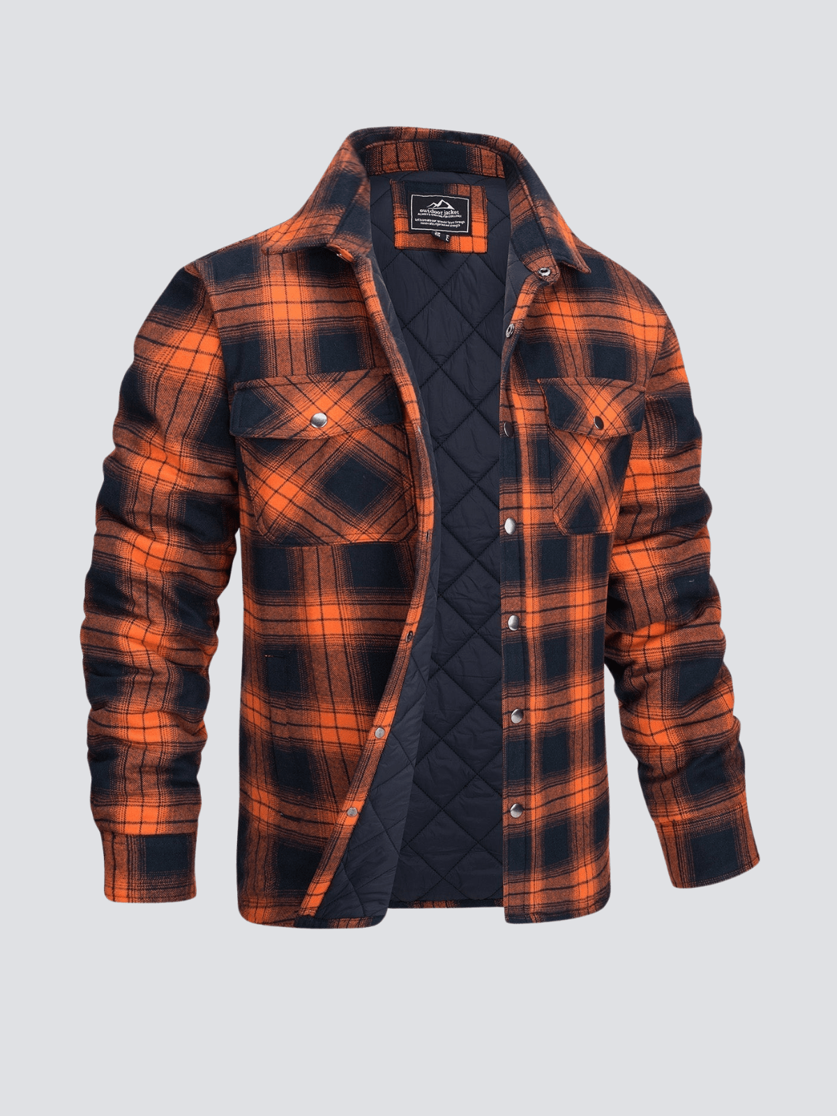 Iver - Striped Flannel Jacket