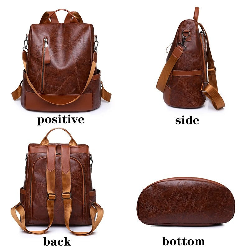 Martina | Stylish Women's Leather Backpack