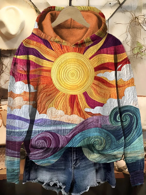 Sofie - Vintage Sunburst Hoodie