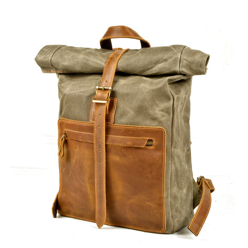 Waxed Canvas Backpack | LISBOA